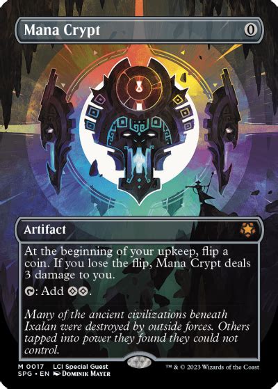 Such a large selection of special guests is perhaps. . Mana crypt caverns of ixalan